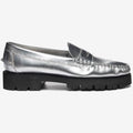 Moc_WOMAN_DAN MET LUG WOMAN_Moccasin_Silver - Grey Silver - Commercial 1