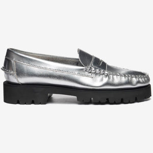 DAN MET LUG WOMAN - Moc - Moccasin - Woman - Silver-Grey Silver