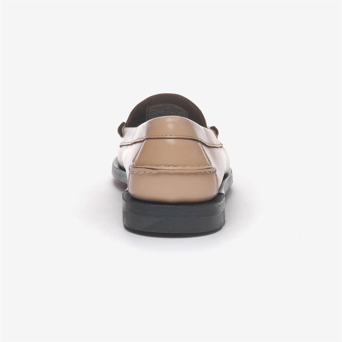 Beige Women's Leather Slip-On Loafer