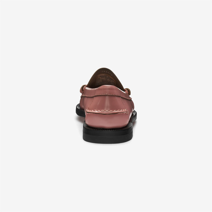 Pink Women's Leather Moccasin Loafers 5