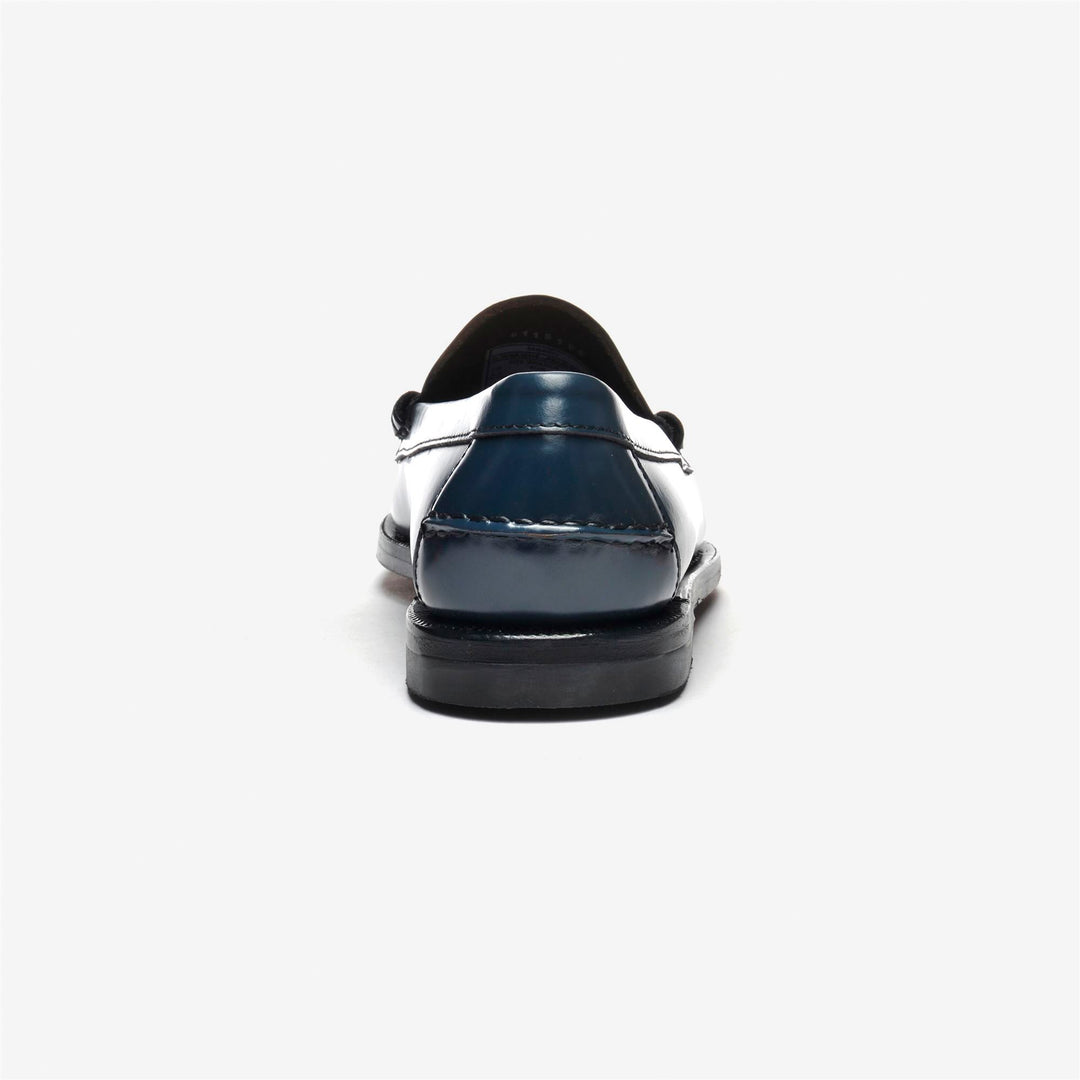 Brilliant Blue Women's Leather Moccasin Slip-On Loafers main