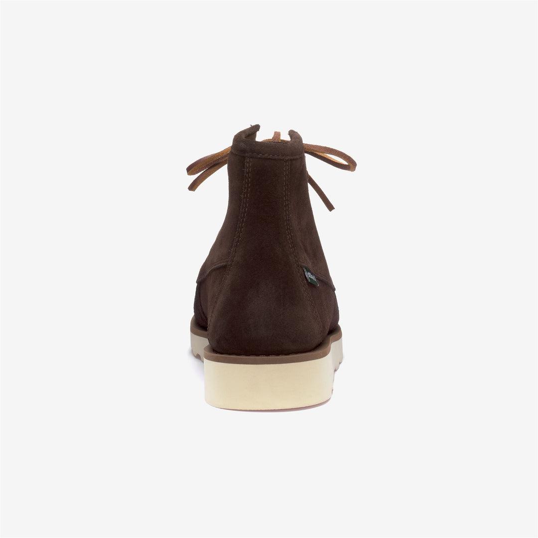 Dark Brown Women's Suede Mid-Cut Desert Boots main