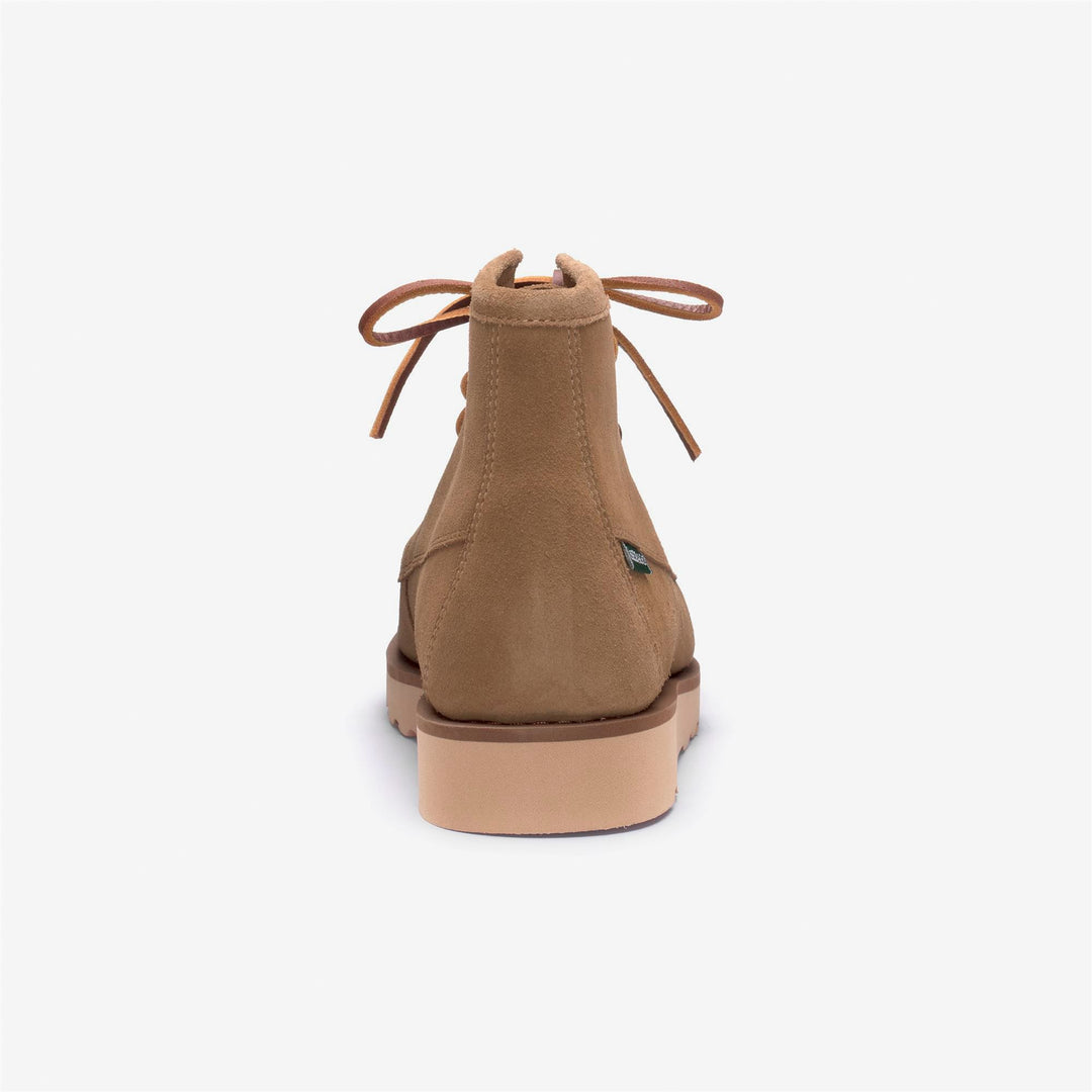 Beige Women's Suede Mid Cut Desert Boots main