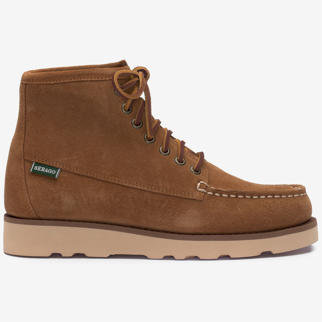 Mocha brown Women's Mid Cut Suede Desert Boots 01