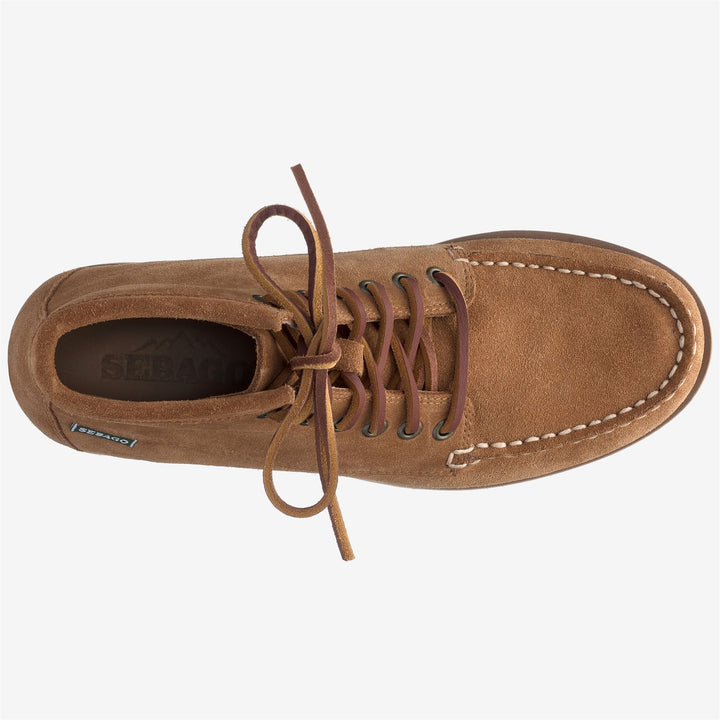 Mocha brown Women's Mid Cut Suede Desert Boots 4