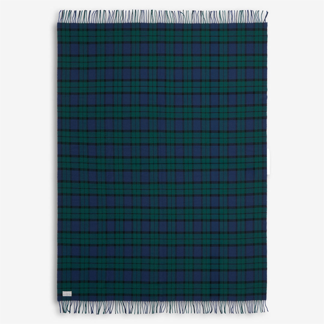 Green multi-colored Unisex Wool Leisure Blanket main