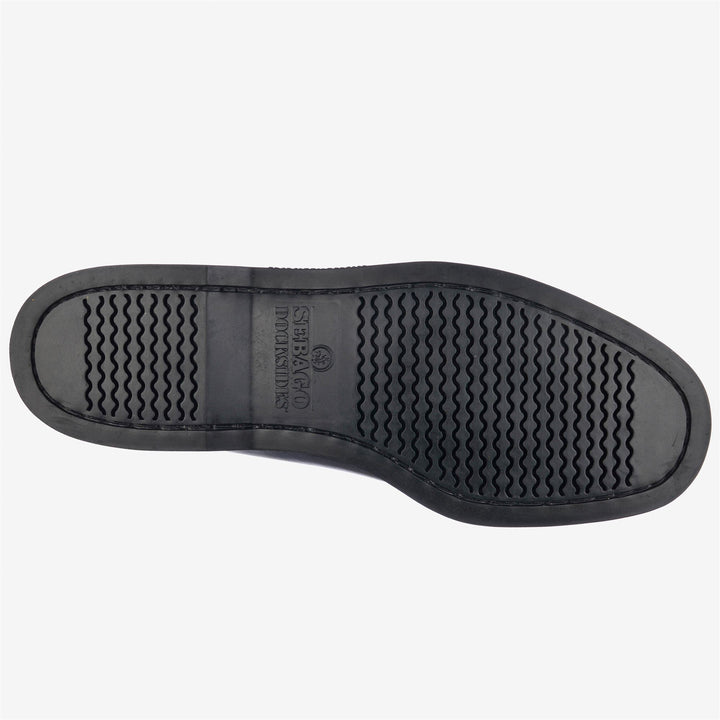 Mocassino slip-on da uomo in stile nautico, nero 2