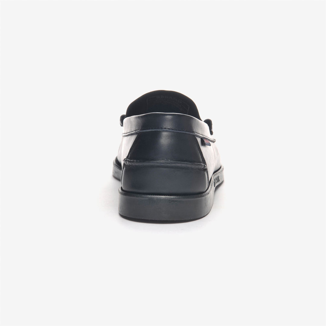 Mocassino slip-on da uomo in stile nautico, nero main