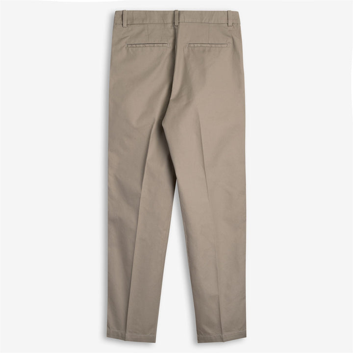 Beige Women's Chino Pants for Leisure Comfort 2