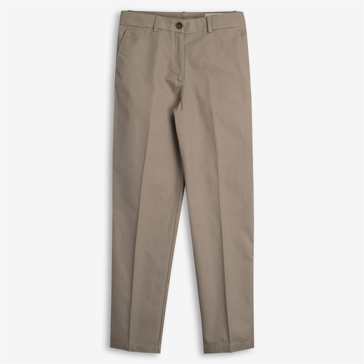 Pantaloni chino beige da donna per il tempo libero e il comfort 1