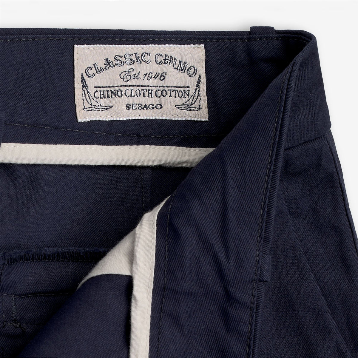 Blue Women's Cotton Gabardine Chino Pant