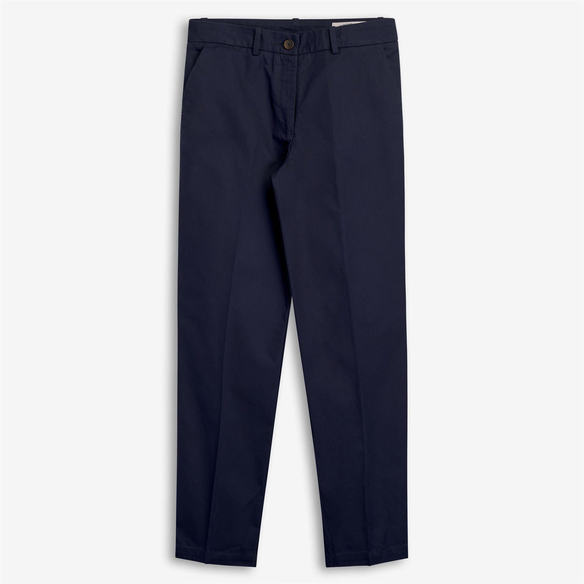 Blue Women's Cotton Gabardine Chino Pant