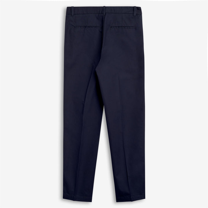 Pantaloni chino da donna blu scuro per il tempo libero 2