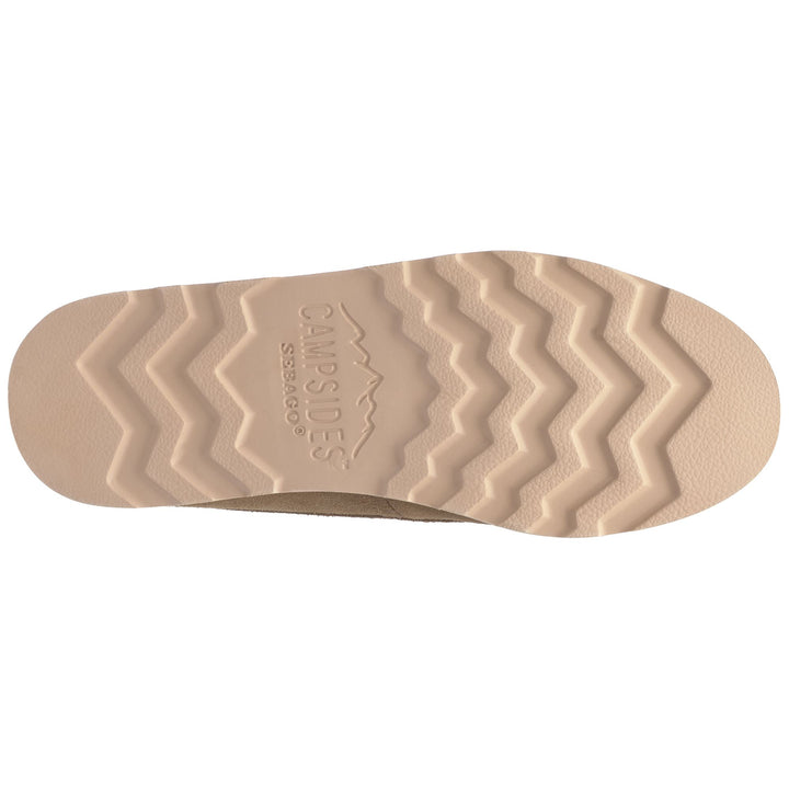 Mocasines bajos de ante beige para mujer con suela ligera 2