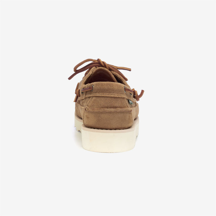 Beige Yellow Men's Handcrafted Outdoor Moccasins 5
