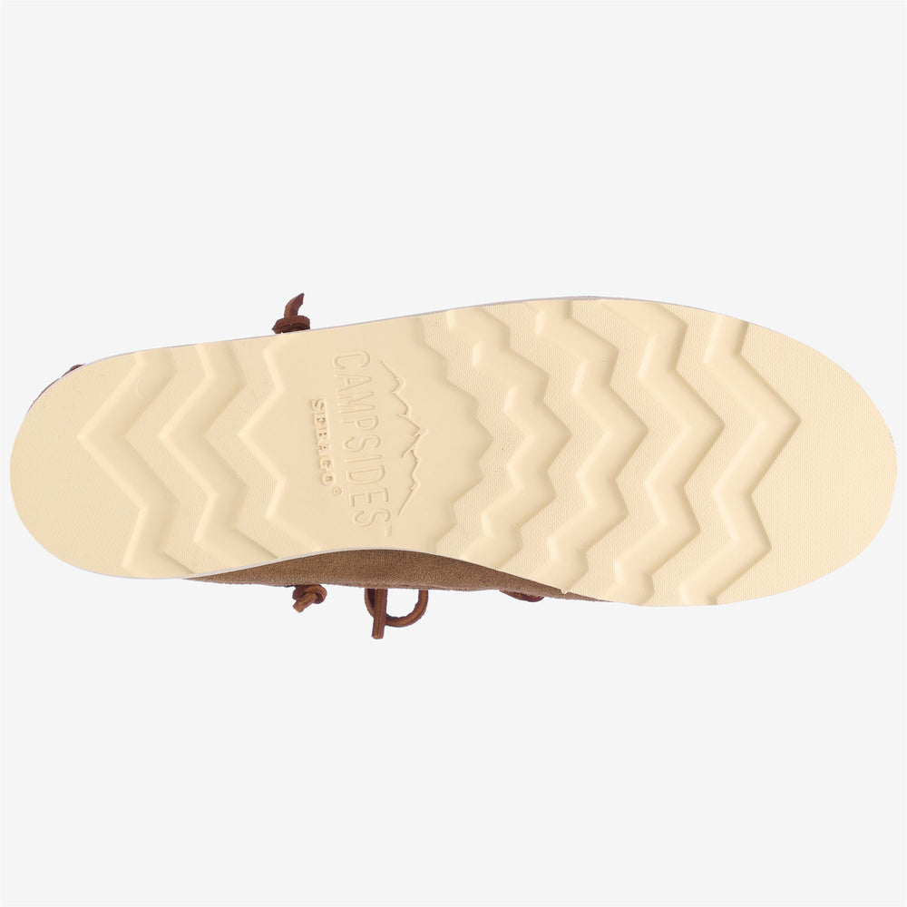 Beige Yellow Men's Handcrafted Outdoor Moccasins 02