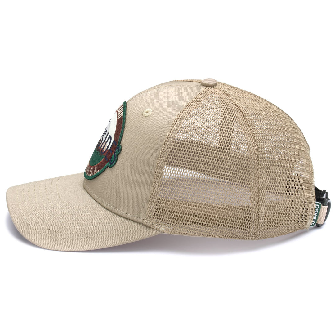 Beige brown Unisex Cotton Camp Cap for Leisure Activities main