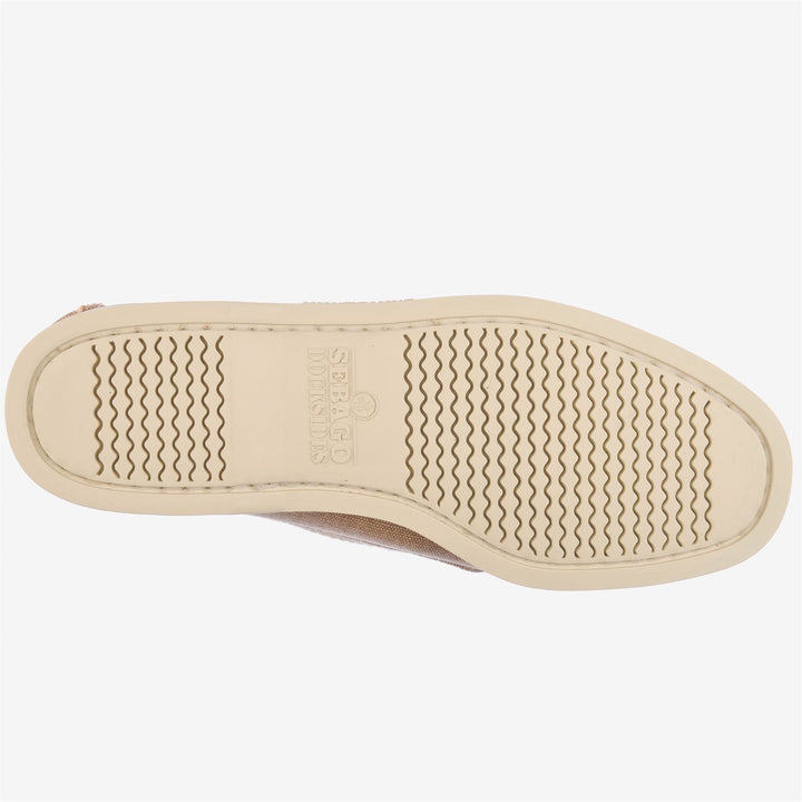 Beige Yellow Men's Nautical Moccasin Boat Shoes for Yachting 2