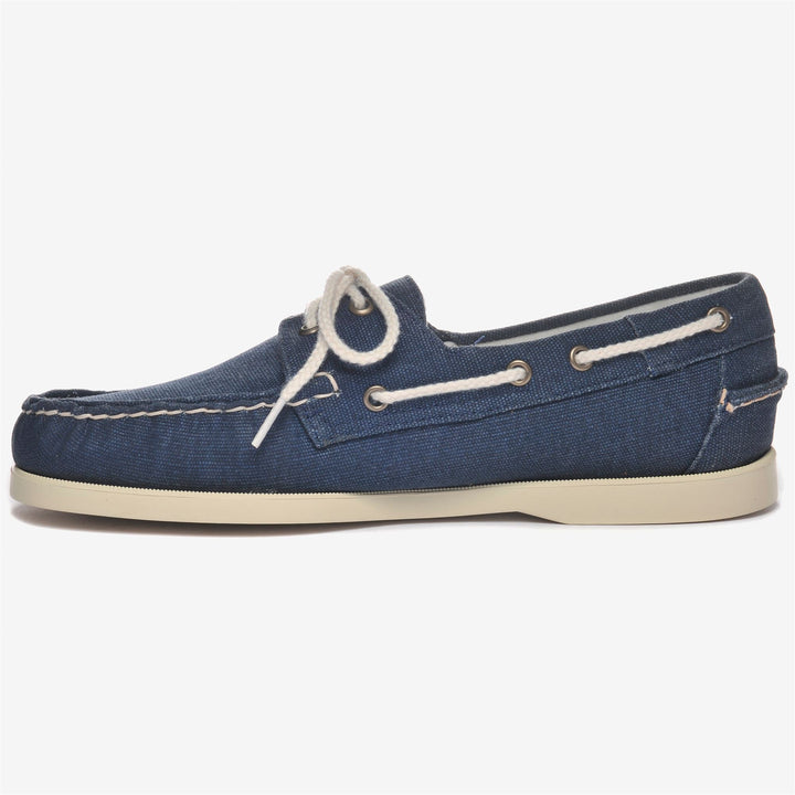 Mocassins de plaisance bleu marine pour homme avec semelle antidérapante 3