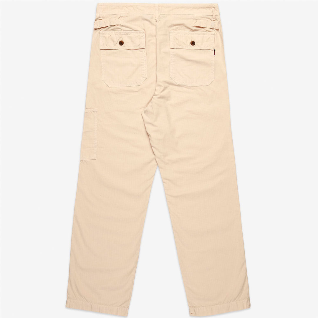 Pantaloni Cargo da Yachting Uomo Beige Giallo con Maxi Tasche main