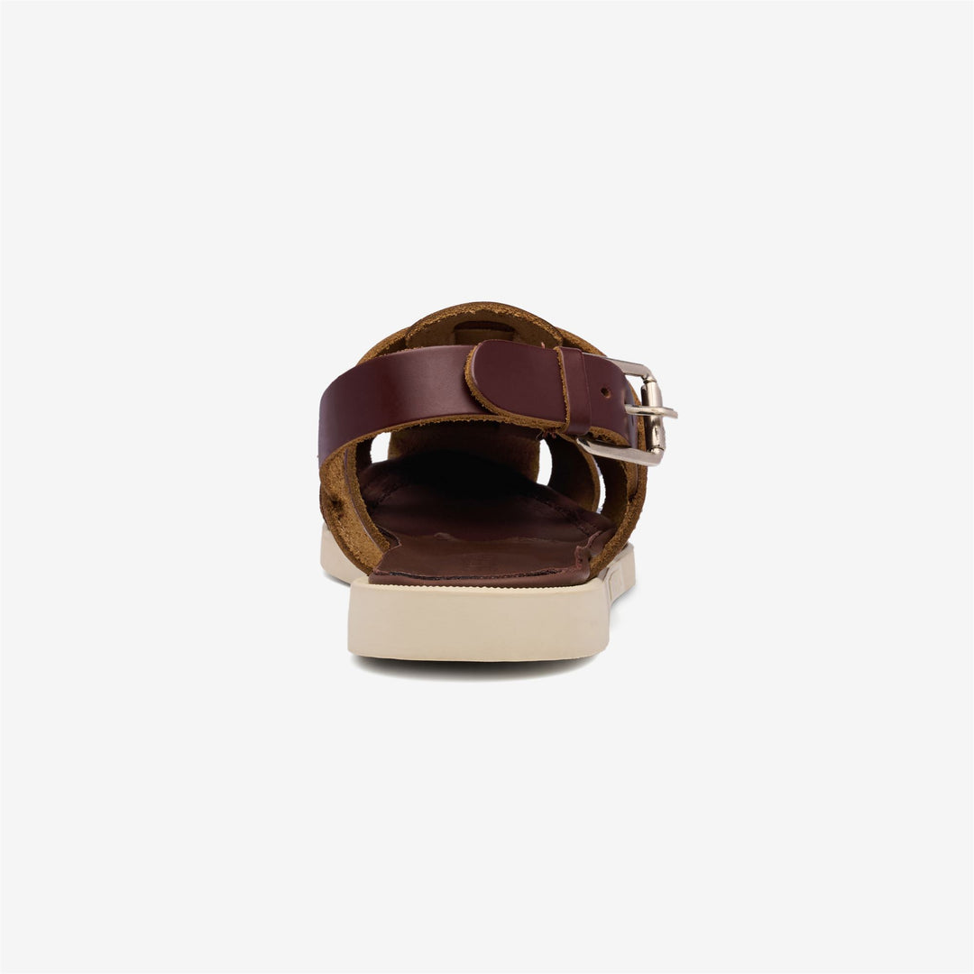 Brown Women's Adjustable Sandals with Non-Slip Rubber Sole main