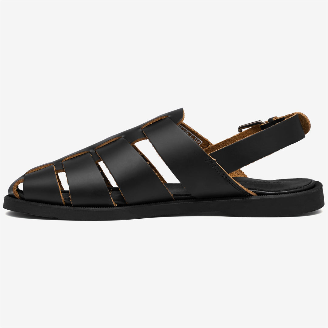 Sandalias negras de verano para mujer con suela antideslizante main