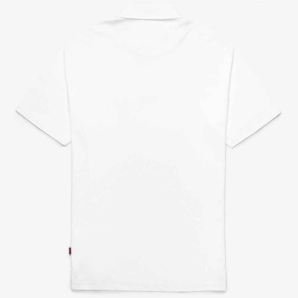 Grey White Unisex Yachting Polo Shirt with Cotton Piqué Fabric 02