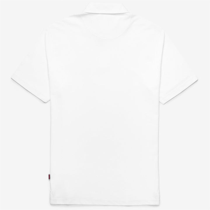 Grey White Unisex Yachting Polo Shirt with Cotton Piqué Fabric 2