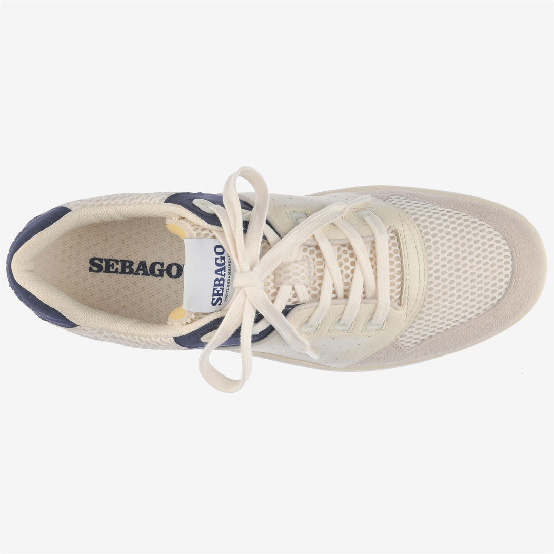 White blue Unisex Retro Sailing Sneakers main