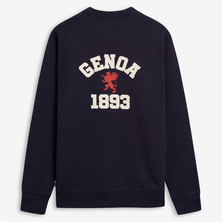 Pull ras du cou unisexe en polaire bleu marine pour les loisirs 2