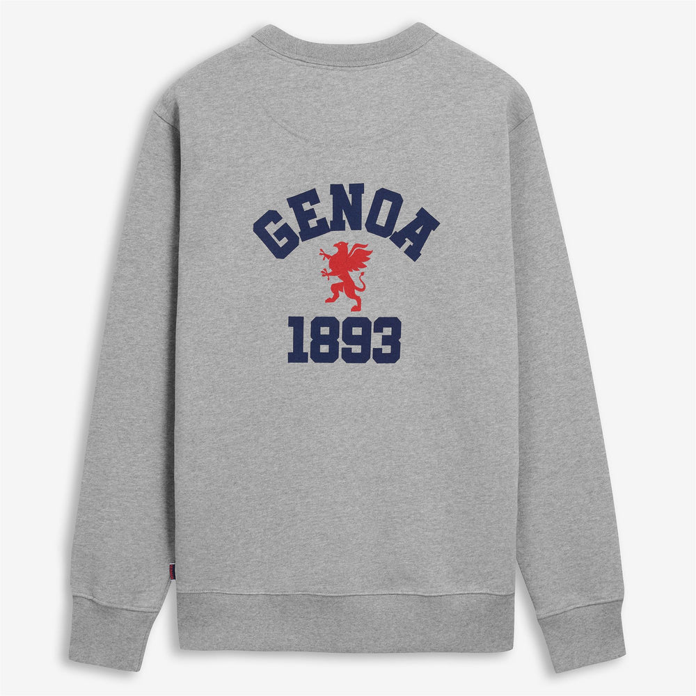 Pull polaire unisexe gris à col ras du cou pour toutes les saisons 02