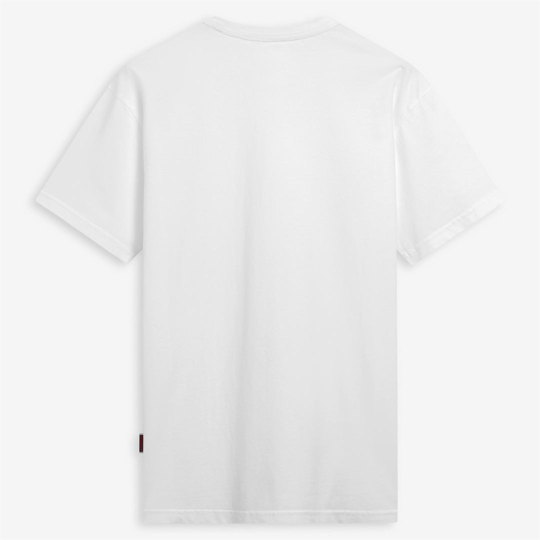 White Unisex Sailing T-Shirt with Chest Pocket main