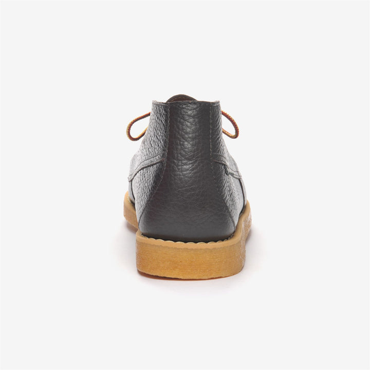 Mocasín bajo de cuero marrón oscuro para hombre para actividades de ocio 5