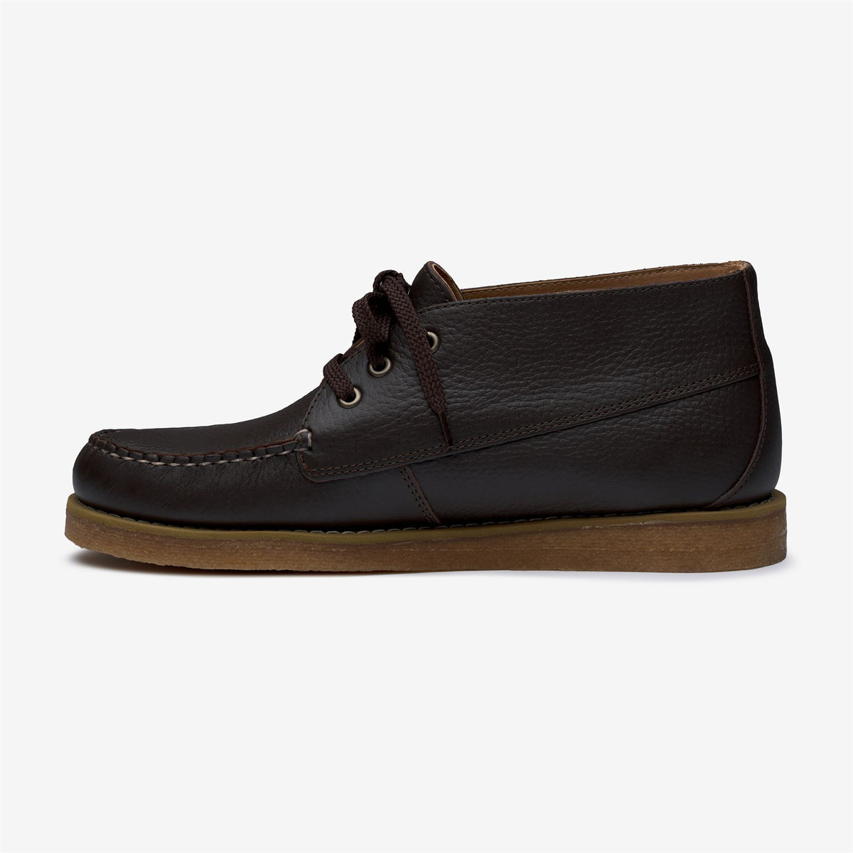 Brown Men's Leather Moccasin