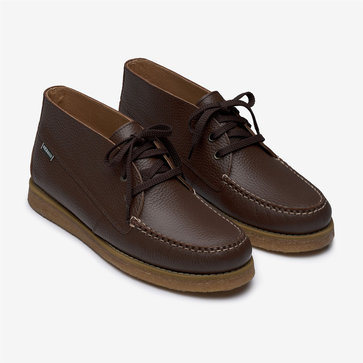 Brown Men's Leather Moccasin
