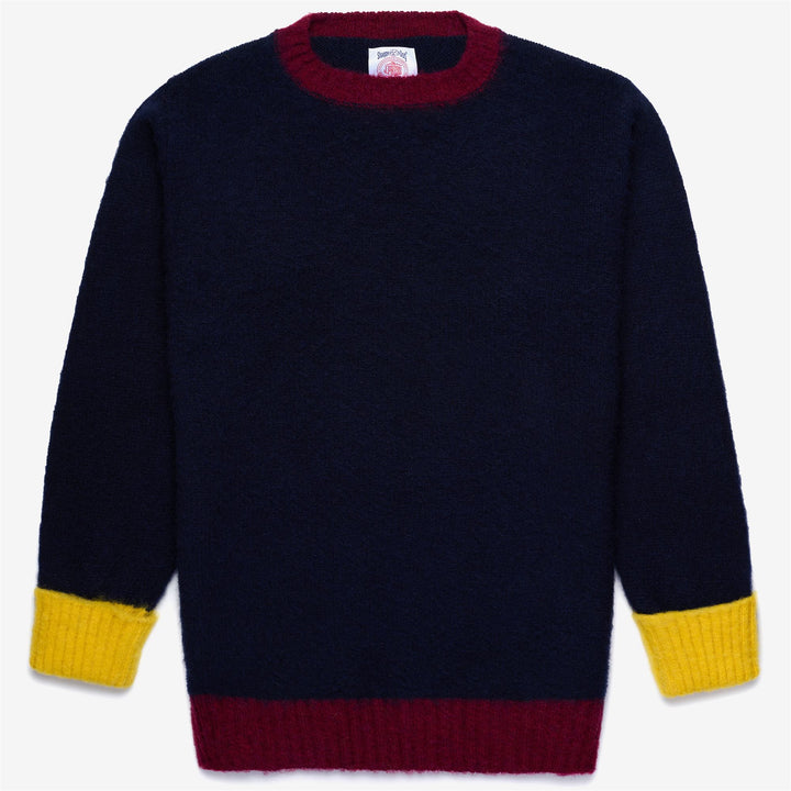 Blue Bordeaux Unisex Wool Knitwear Jumper for Leisure 1