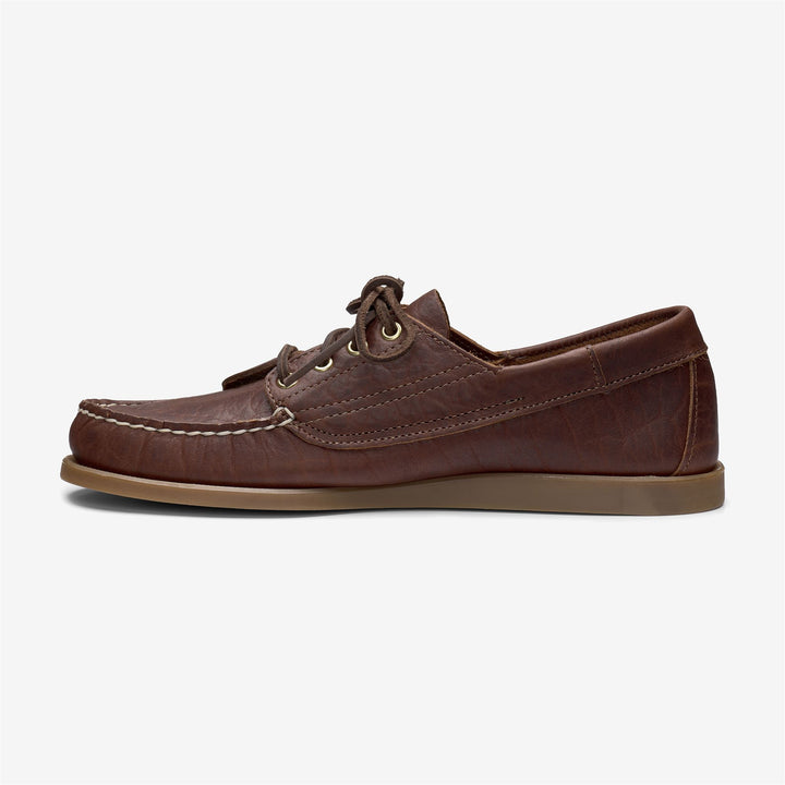 Dunkelbraune Herren-Outdoor-Ledermokassins von Docksides 3
