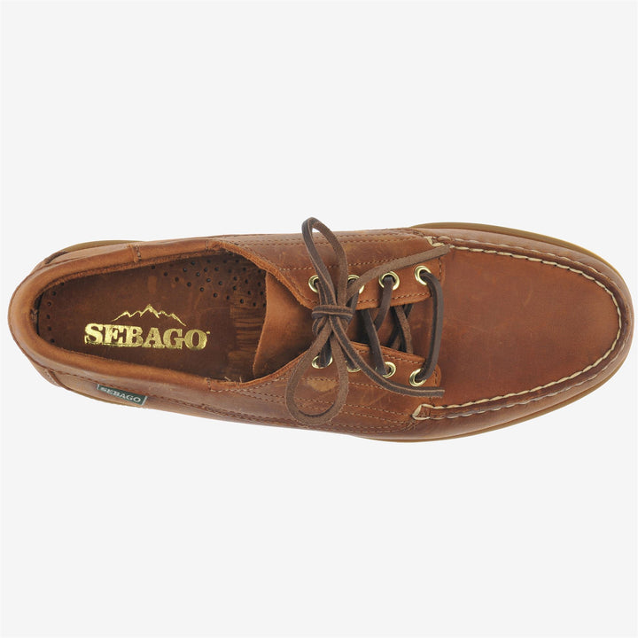 Brown Men's Artisan Moccasin Docksides for Outdoor Wear 4