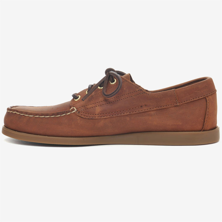 Brown Men's Artisan Moccasin Docksides for Outdoor Wear 3