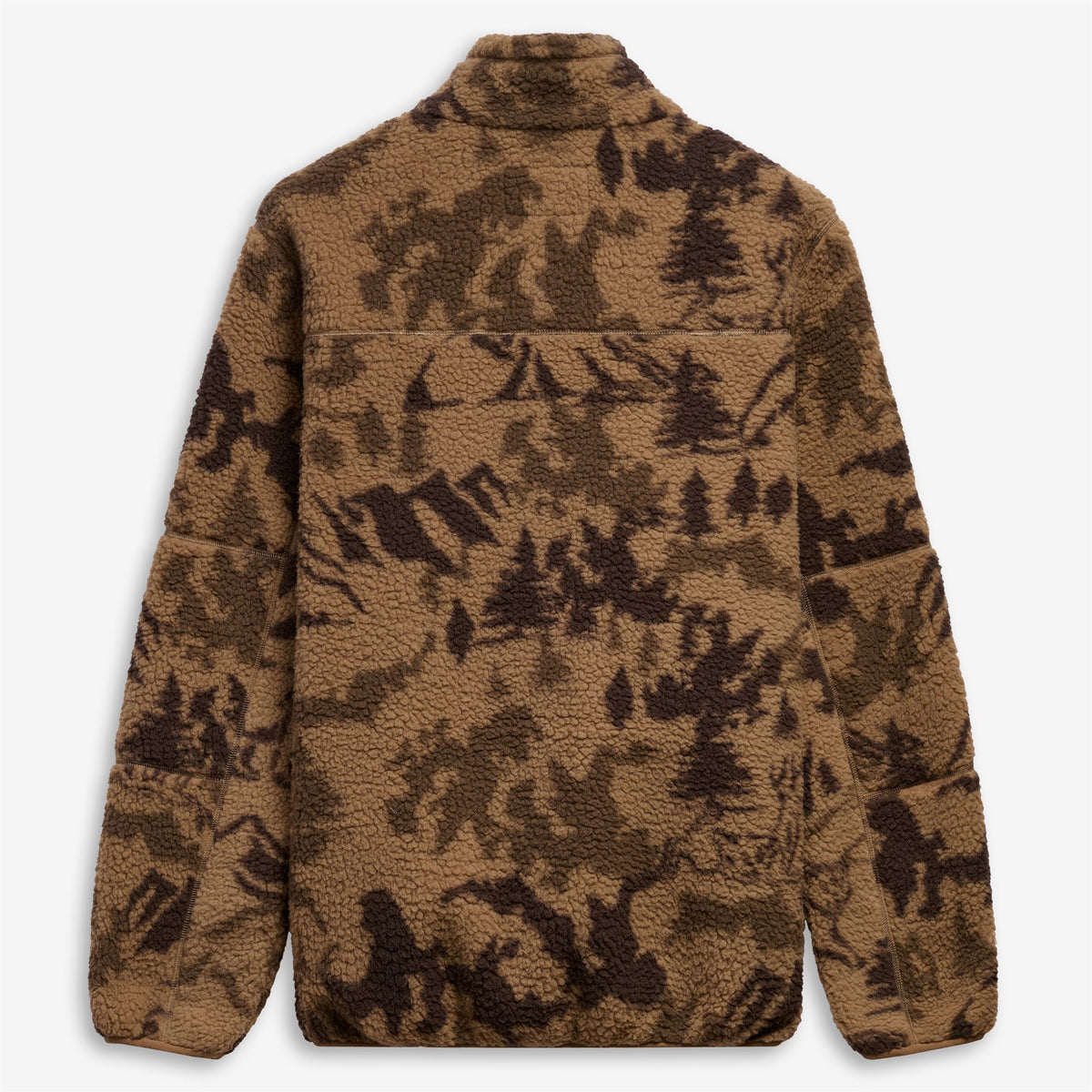Fleece_Unisex_KAMOURASKA_Full Zip_Beige-Brown - Commercial 2