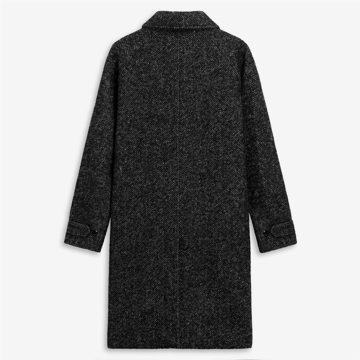 Grey Unisex Wool Mohair Tweed Jacket