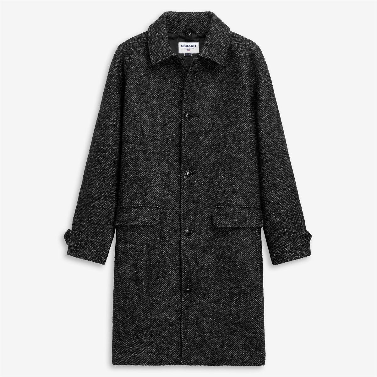 Grey Unisex Wool Mohair Tweed Jacket