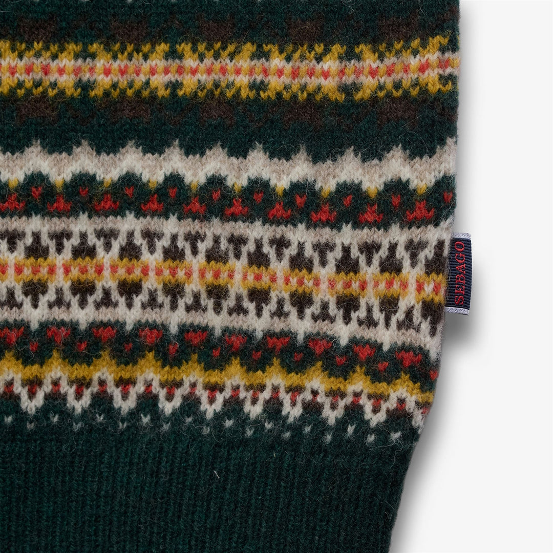 STOW - Strickwaren - Weste - Unisex - Green-Yellow-Brown-Orange main