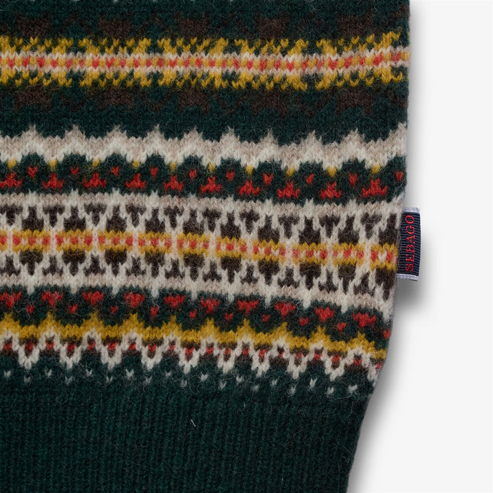 STOW - Strickwaren - Weste - Unisex - Green-Yellow-Brown-Orange 3