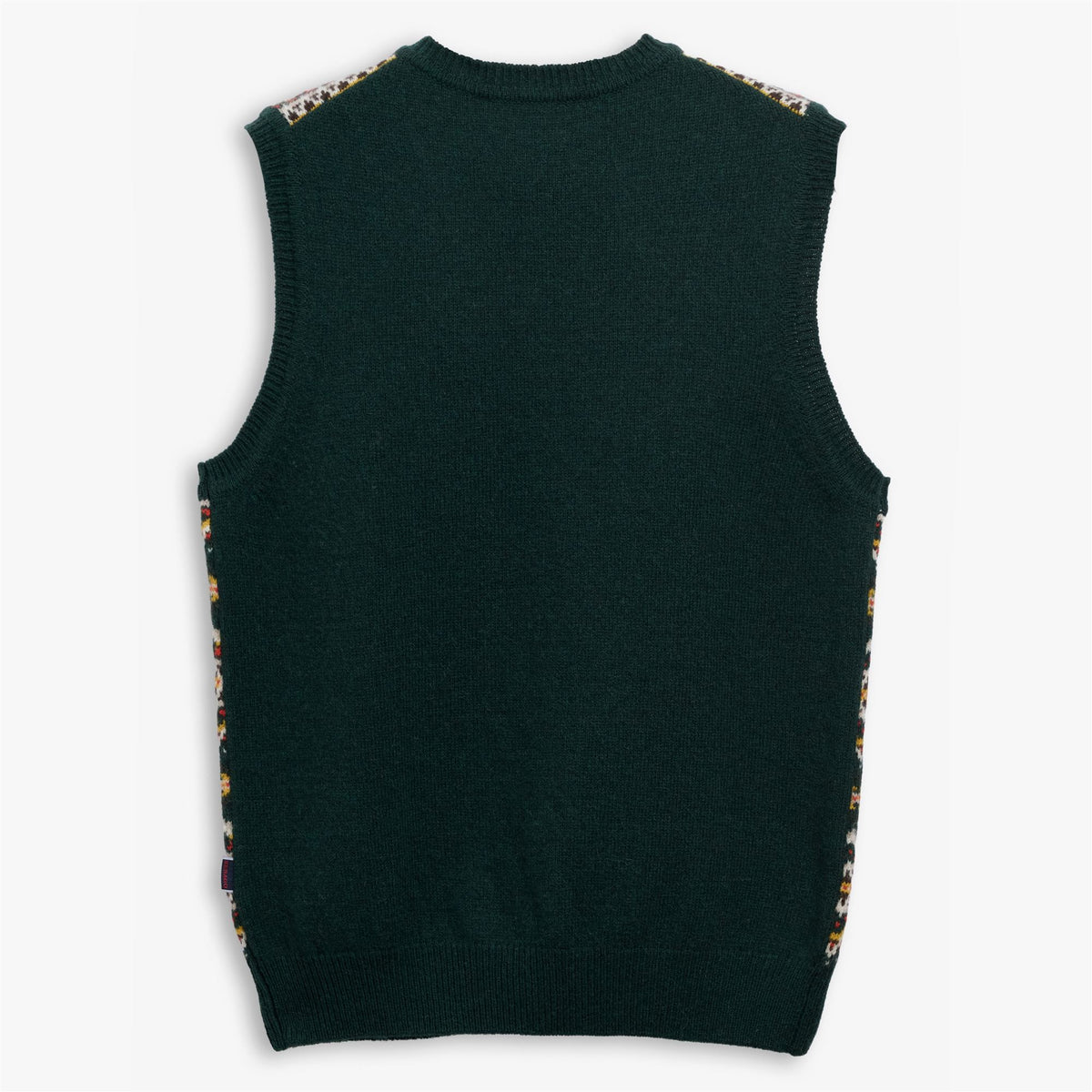 Green Unisex Wool Vest