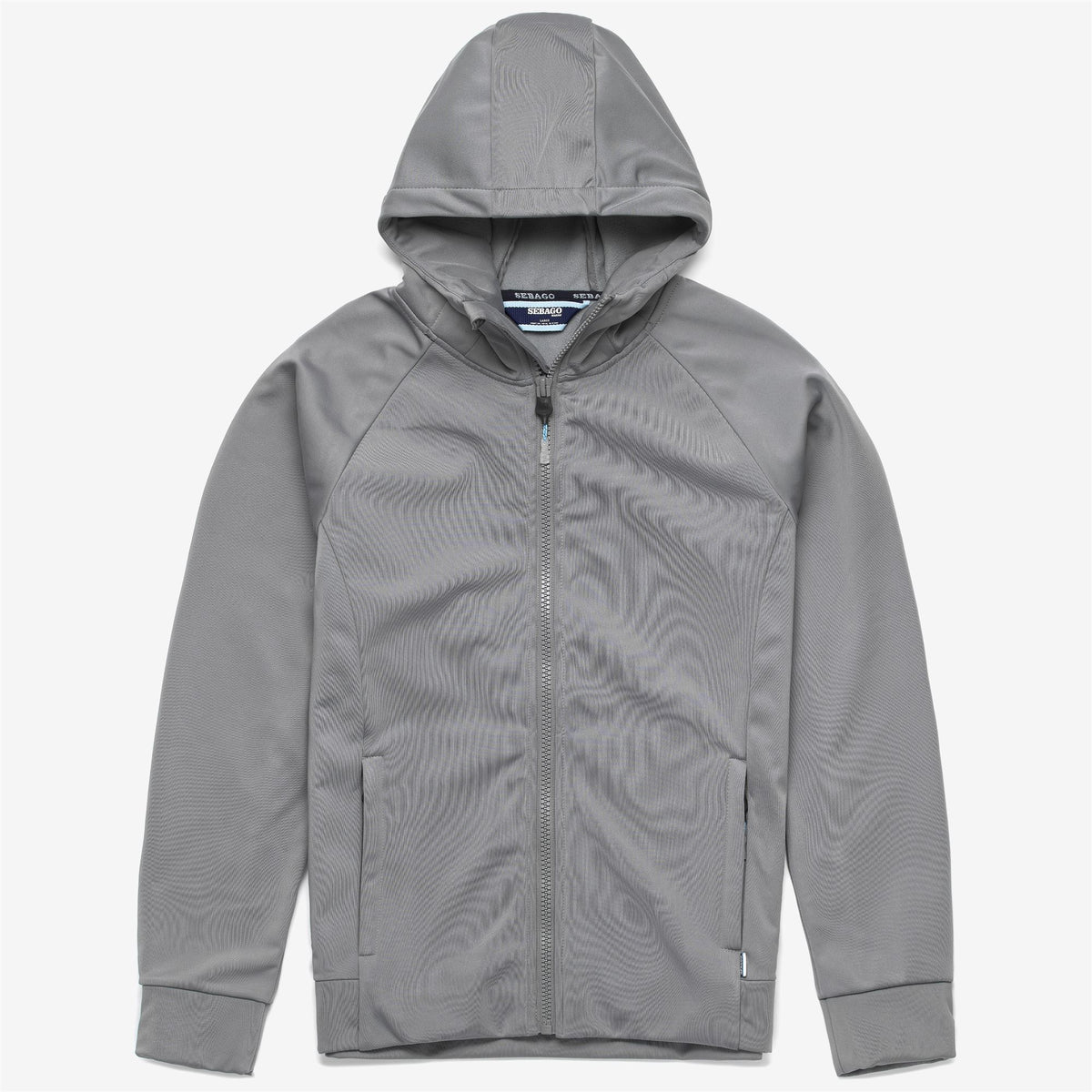 Grey Unisex Fleece Full-Zip Hoodie