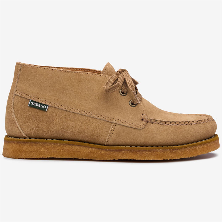 Beige Yellow Men's Leather Moccasin for Leisure Activities 1