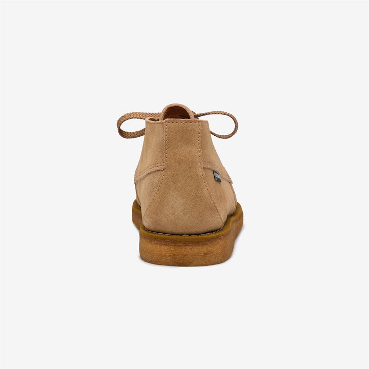 Beige Yellow Men's Leather Moccasin for Leisure Activities 5