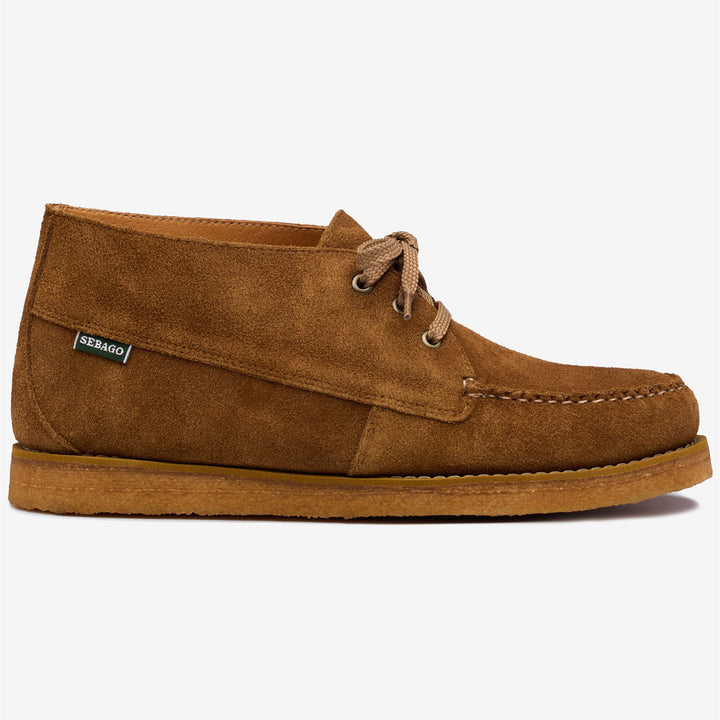 Cognac orange Men's Leisure Moccasin Footwear for Outdoor Adventures 1