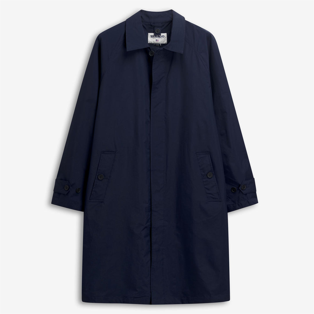 Marine Blue Unisex 3/4 Length Nylon Leisure Jacket 01